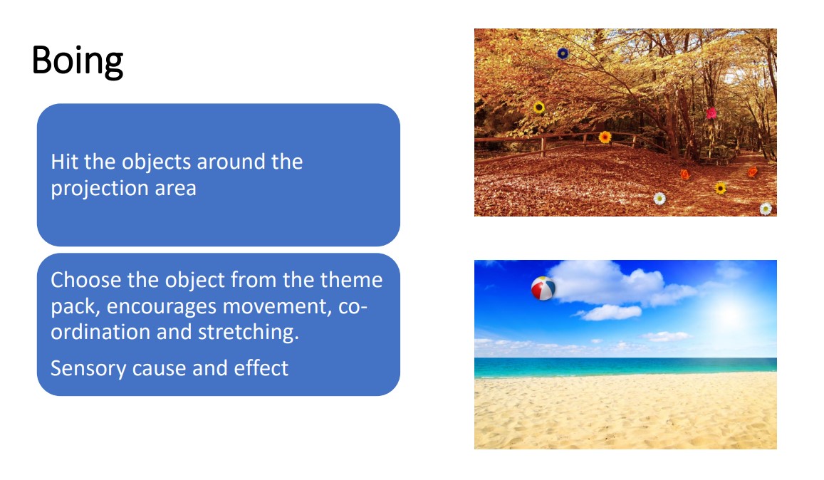 interactive floor system content software