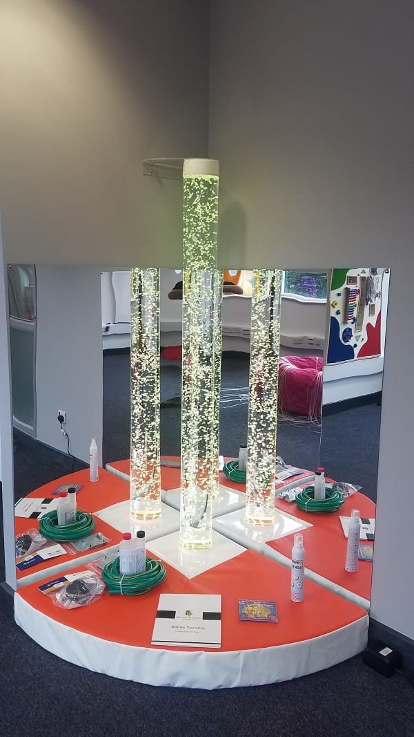 bubble tube corner
