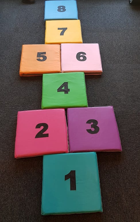 musical hopscotch pads