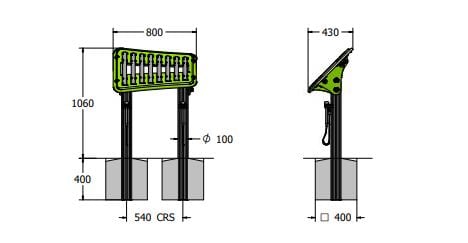 tube chimes table spec