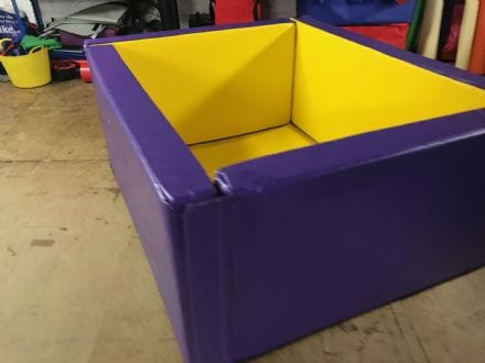 high wall special needs ball pond