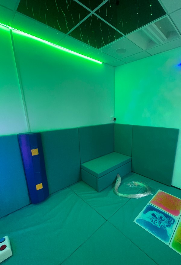 roomSensory Room Design and Install vibrating pillar in sensory room