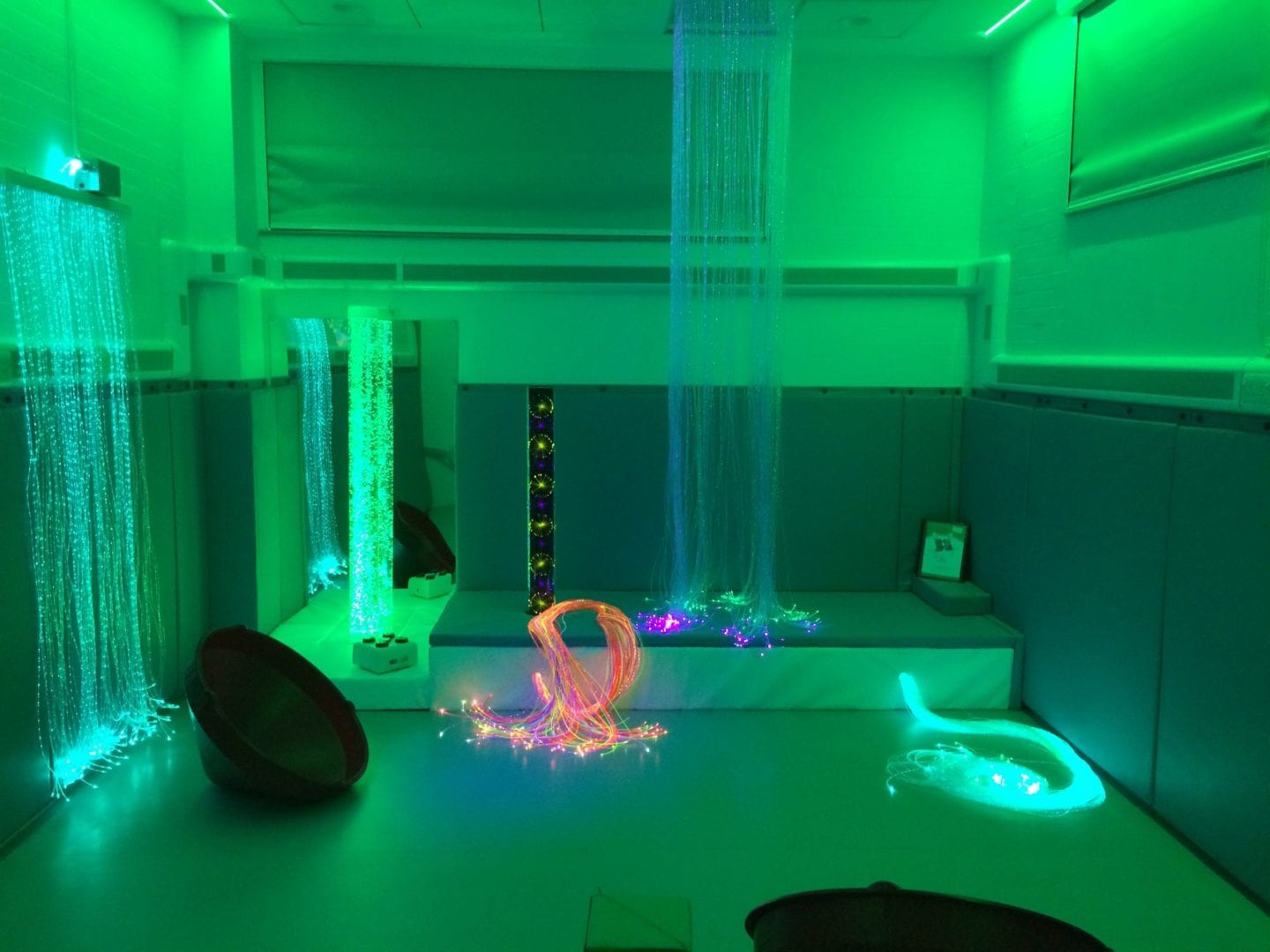Sensory Room with LED lights Sensory LED lighting