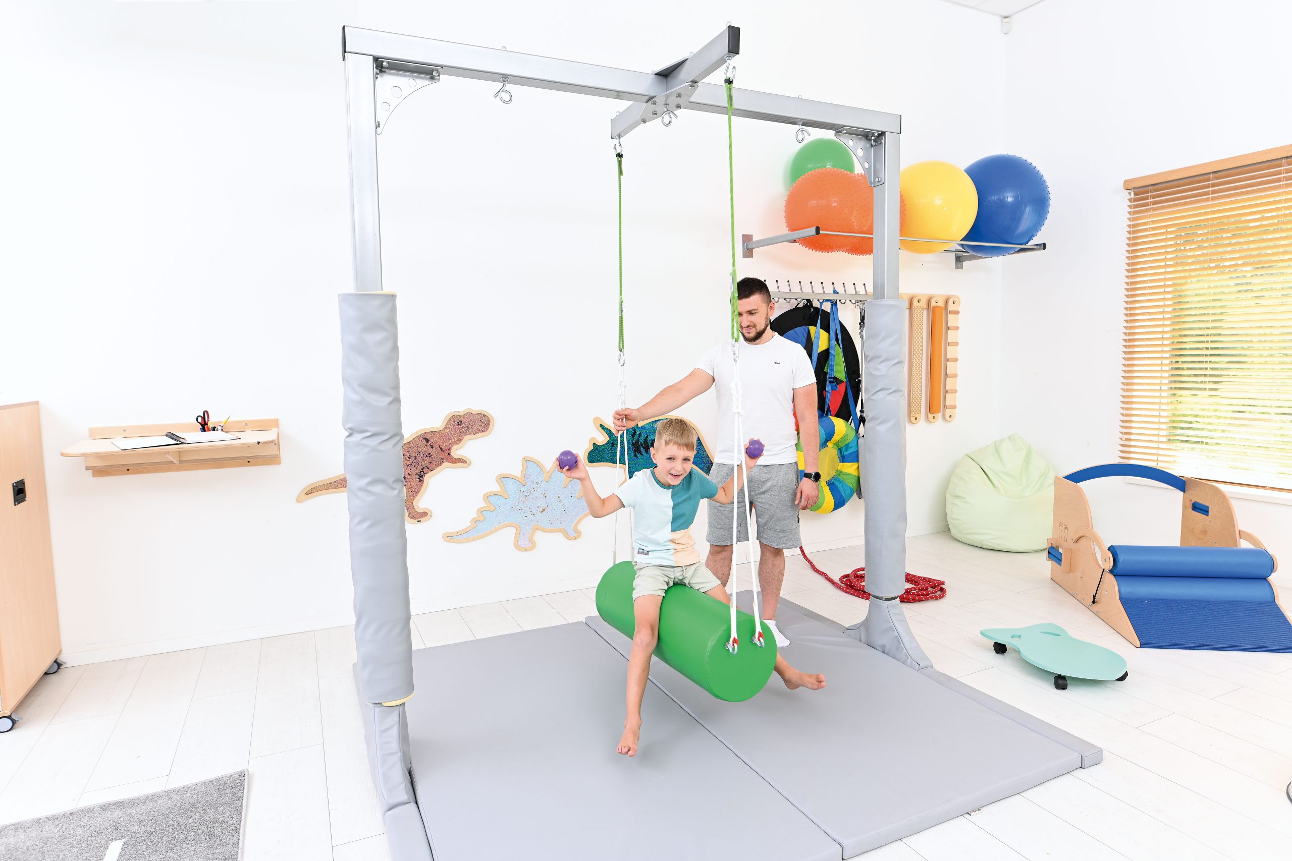 Sensory Suspension Steel Frame & Swings - Image 12