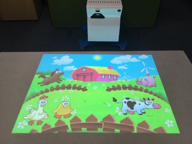 Immersive interactive floor system