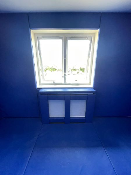 Radiator Padding for Safe Rooms