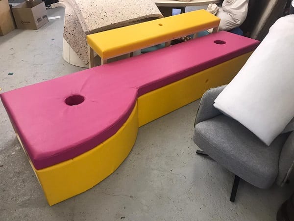 Secure Anti Tamper Padded Seating - Image 2