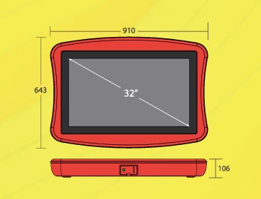 32" Interactive Wall Touch Pad - Image 10