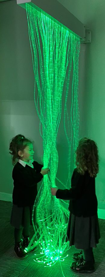Fibre Optic Curtain on Swing Arm - Image 4