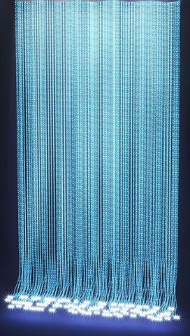 Fibre Optic Curtain on Swing Arm - Image 6