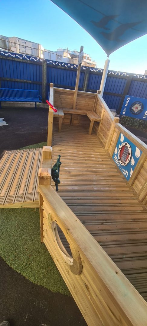 Ahoy There! Custom Made Play Boat - Image 3