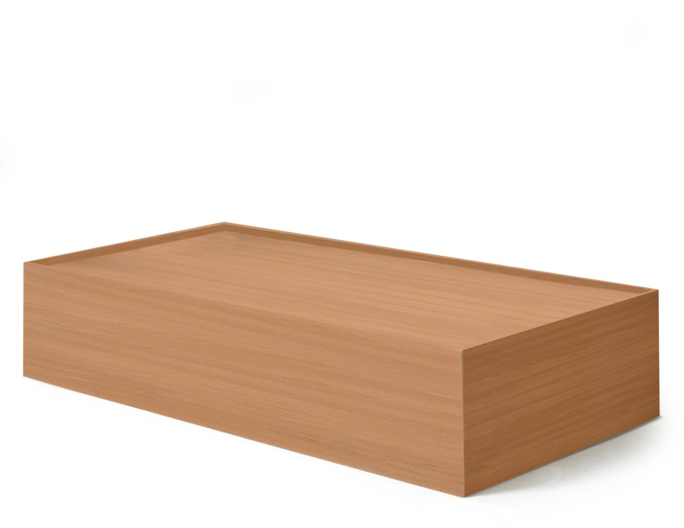 Box bed for mattress