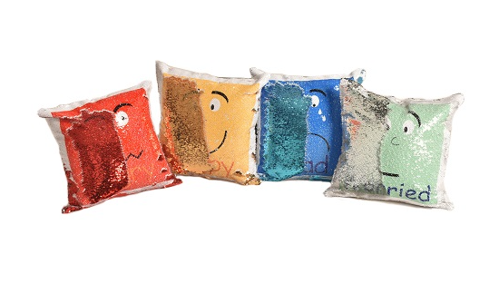 Emotion Flip Sequin Cushions - Image 2