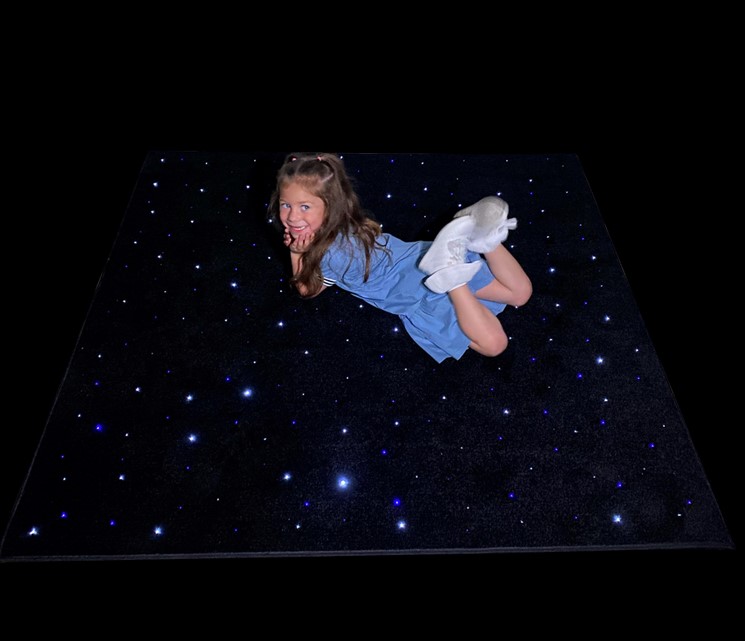 Interactive Fibre Optic Carpets