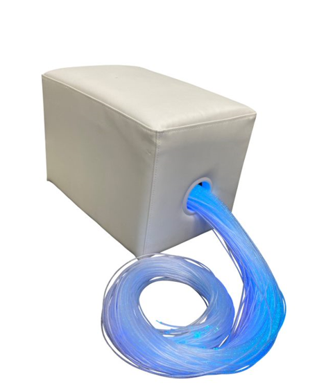 soft padded fibre optic seat
