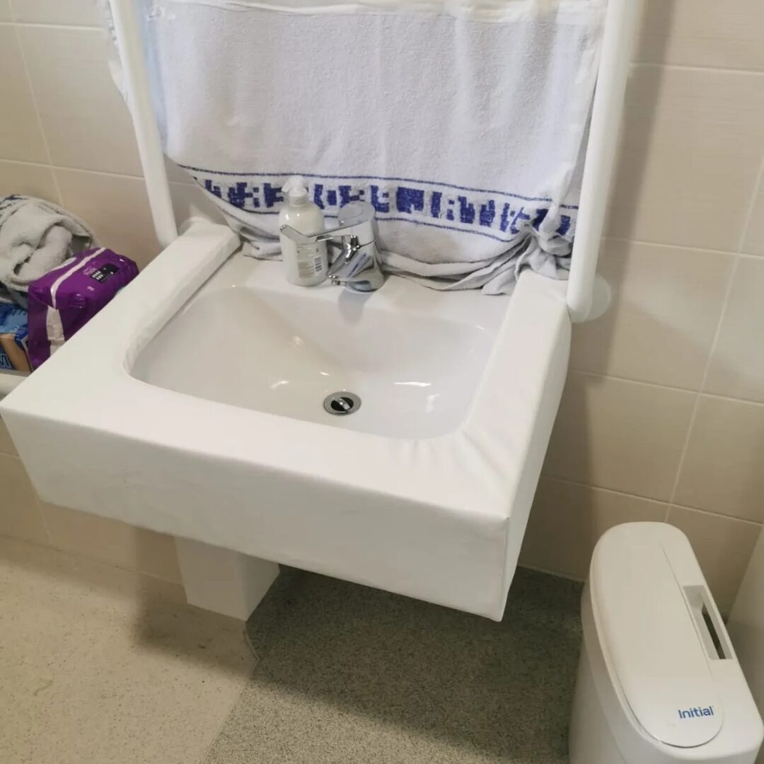 sink padding for special needs