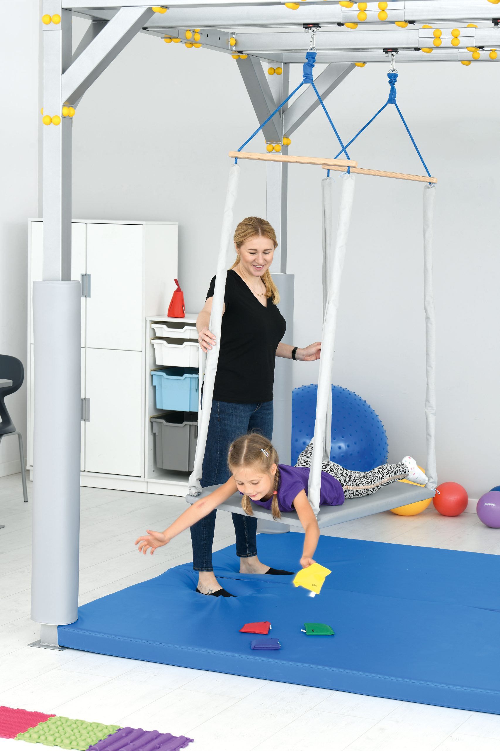 Sensory Suspension Steel Frame & Swings - Image 11