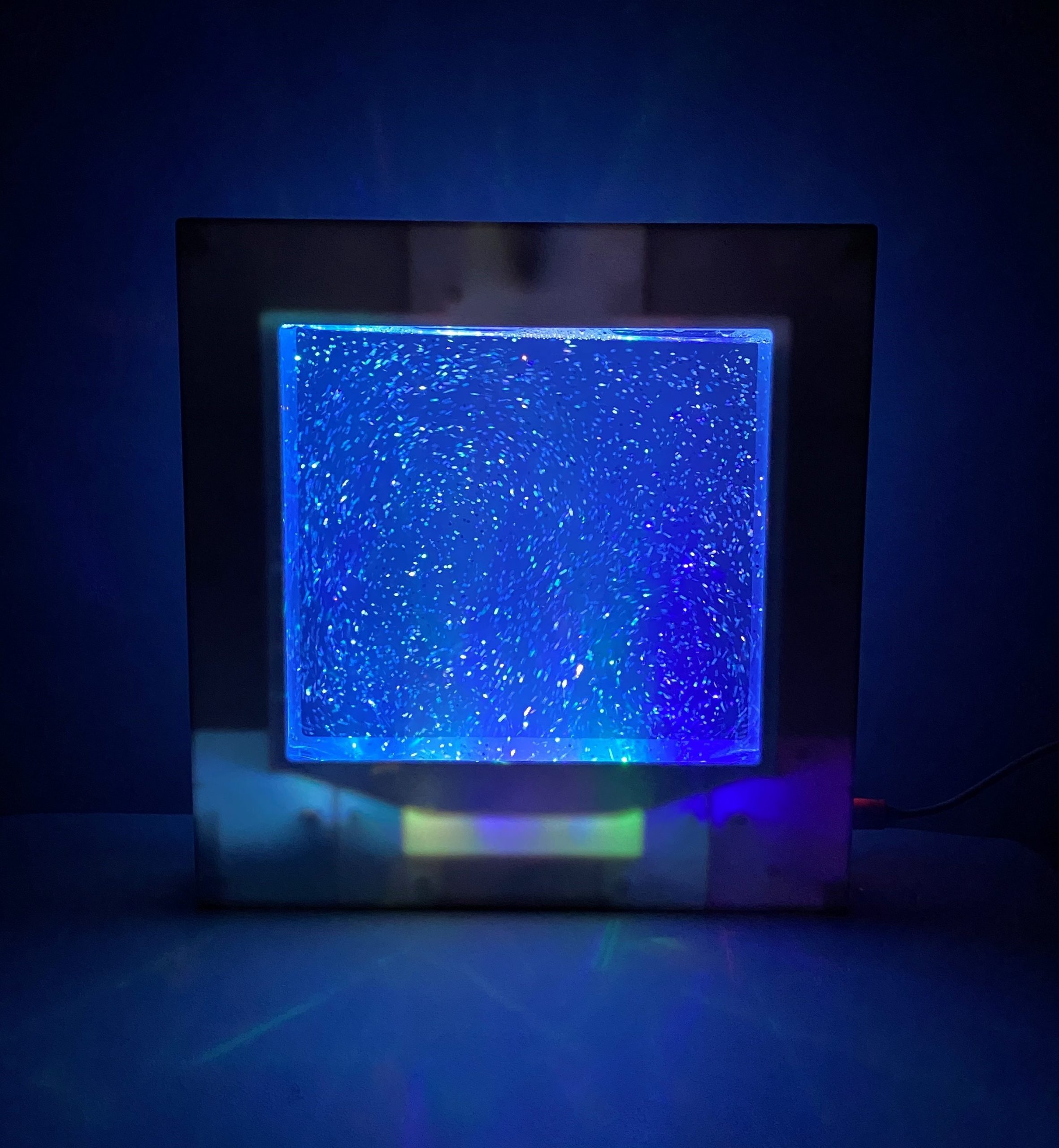 Glitter Filled Square - Image 3